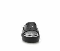 Women's Crocs Classic Platform Slides -Platform Sandals Shop 4 26