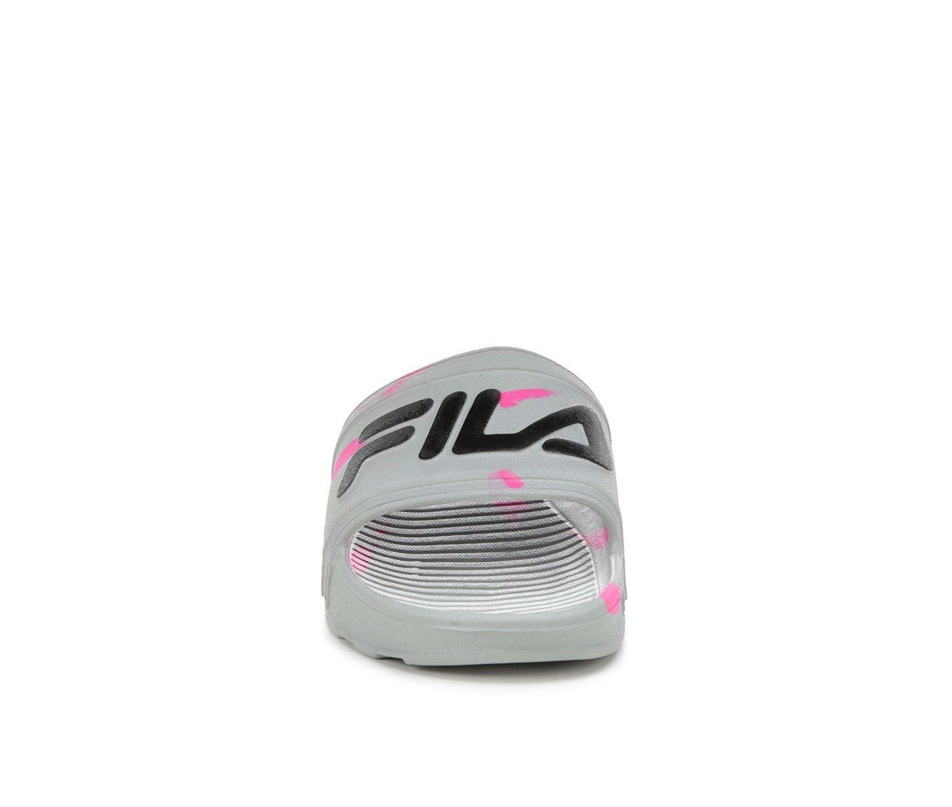 Girls' Fila Little Kid & Big Kid Sleek Slide Marble Sport Slides 7 Girls' Fila Little Kid & Big Kid Sleek Slide Marble Sport Slides - Image 5