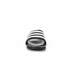 Women's Adidas Adilette Comfort Stripe Sport Slides 12 Women's Adidas Adilette Comfort Stripe Sport Slides -Platform Sandals Shop 4 462