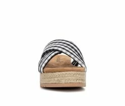 Women's Olivia Miller Summer Daze Platform Espadrille Sandals -Platform Sandals Shop 4 48