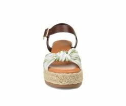 Women's Journee Collection Adriann Espadrille Wedge Sandals -Platform Sandals Shop 4 57