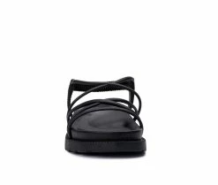 Women's Olivia Miller Venus Strappy Footbed Sandals -Platform Sandals Shop 4 663