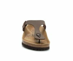 Women's Birkenstock Gizeh Leather Footbed Sandals -Platform Sandals Shop 4 665