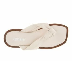 Women's KENSIE Cataline Flip Flops -Platform Sandals Shop 5 179