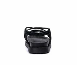 Women's Olivia Miller Venus Strappy Footbed Sandals -Platform Sandals Shop 5 580