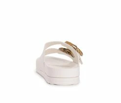 Women's MUK LUKS Grand Cayman Footbed Sandals -Platform Sandals Shop 5 586